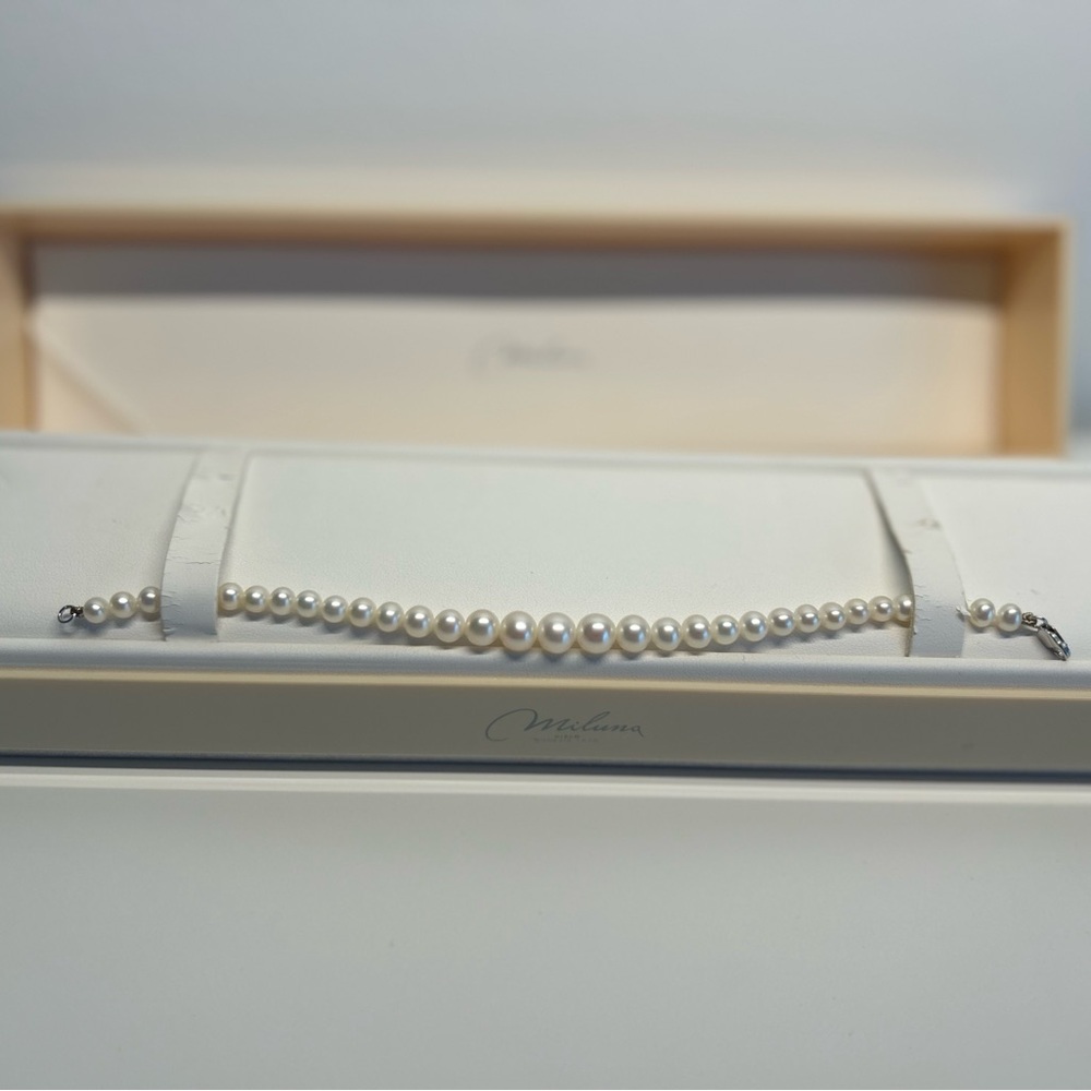 NEW Miluna  CIELO VENEZIA 1270 pearl bracelet